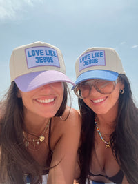 Love like Jesus -  Vintage Trucker Hat