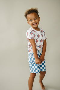 Cargo Shorts Set | Patriotic Vibes
