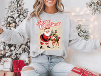 1950's Merry Christmas Pullover