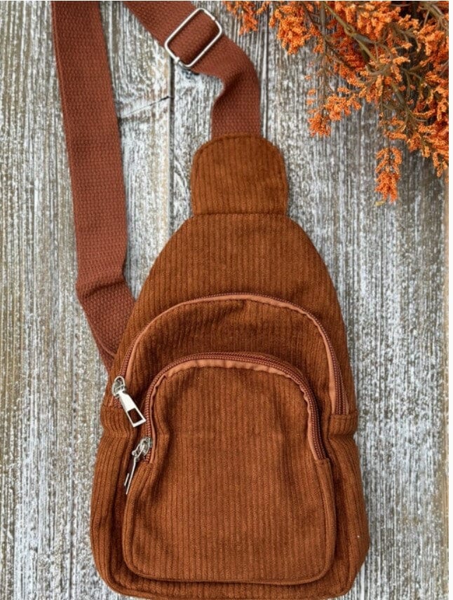 PRE ORDER BAG Corduroy Sling Bag