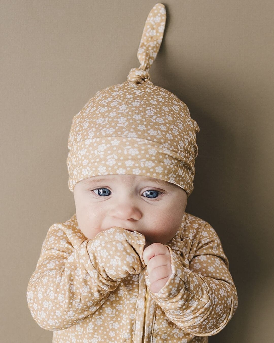 Bamboo Knot Hat | Neutral Garden