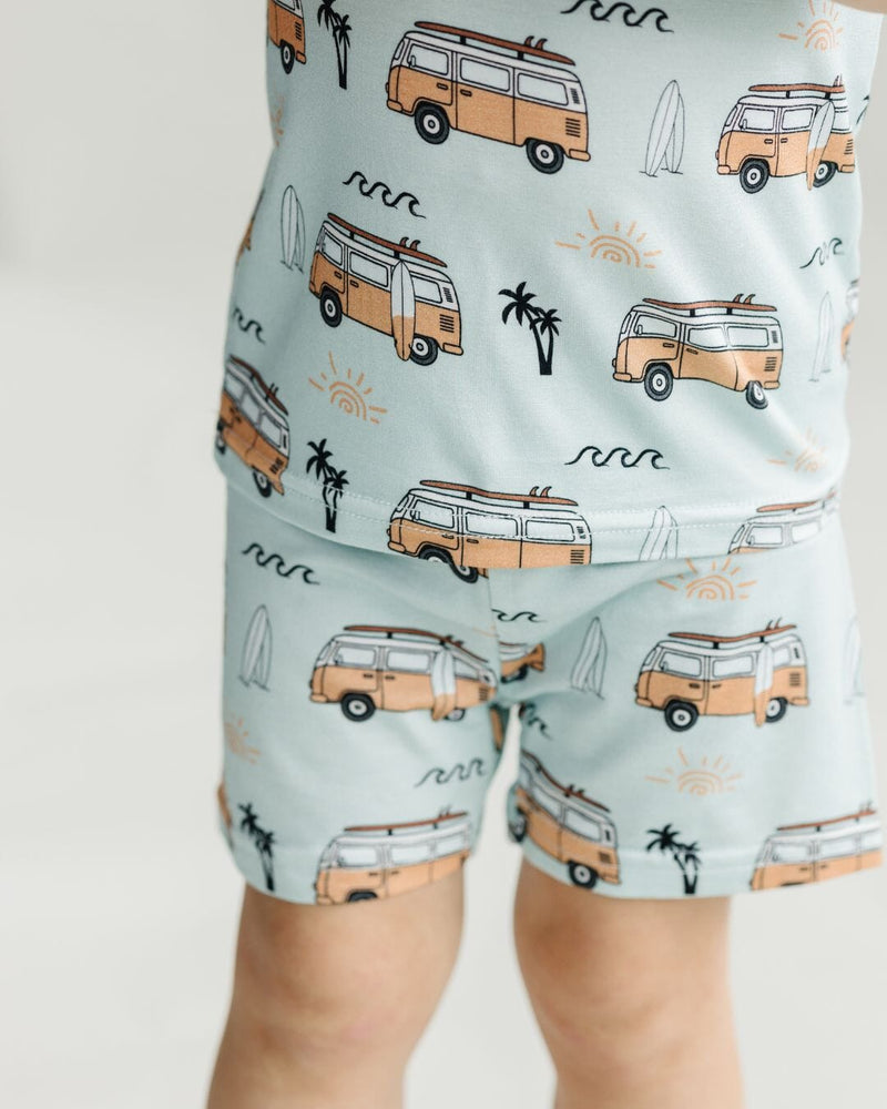 Bamboo Shorts Set | Retro Beach