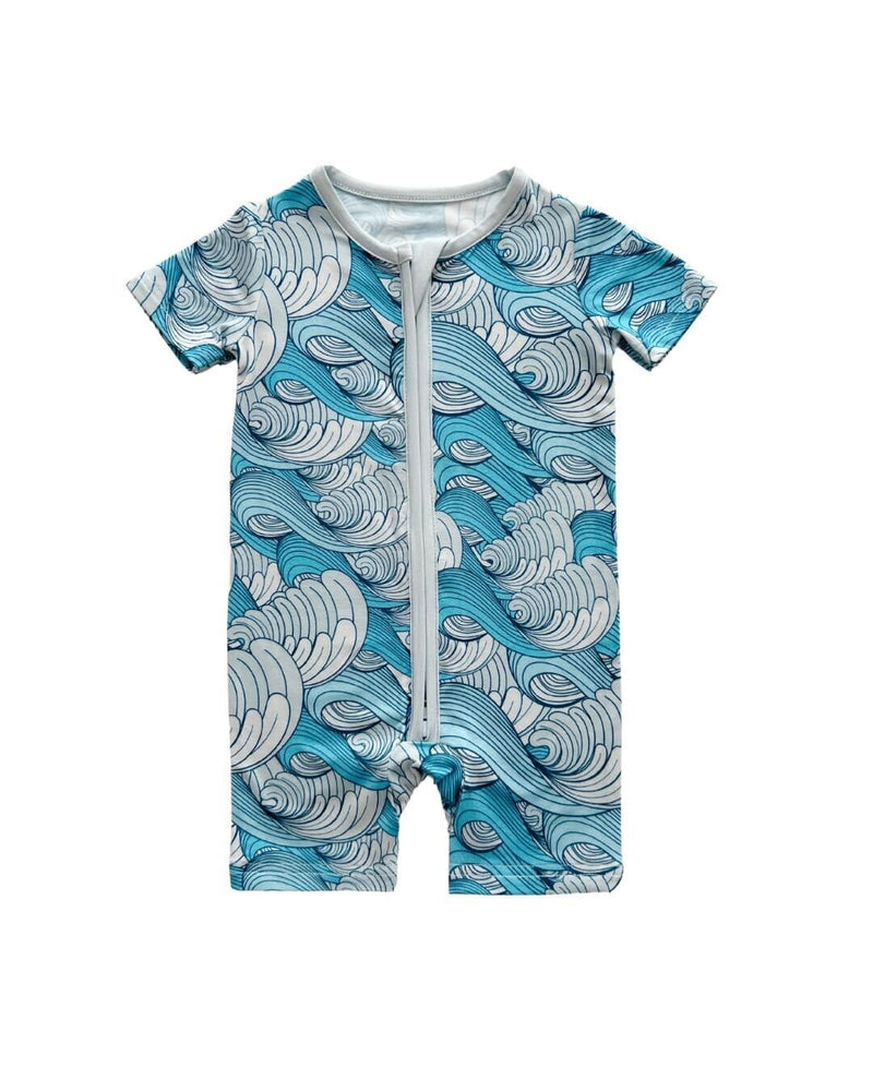 Bamboo Shorty Romper | Delmar