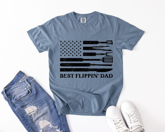 Best Flippin' Dad Comfort Tee