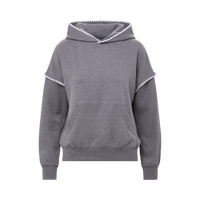 Grey Crafty Box Hoodie