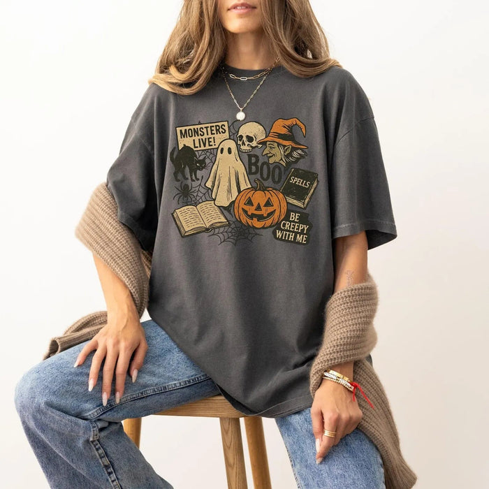 Monsters Live Here Comfort tee