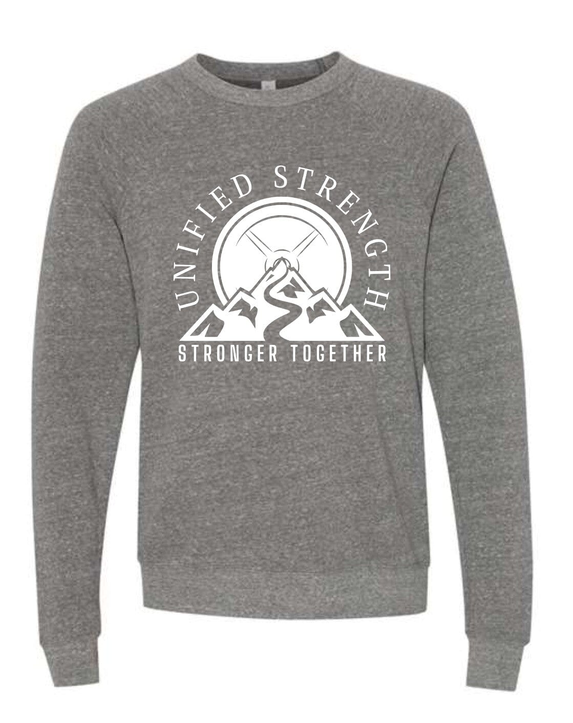 Heather Dark Grey Unified Strength Sweatshirt