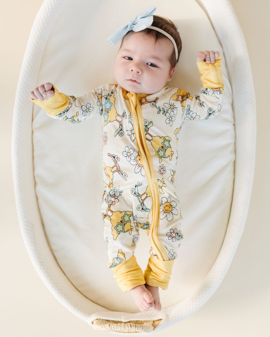 Easter Bamboo Zip Romper | Skater Chick