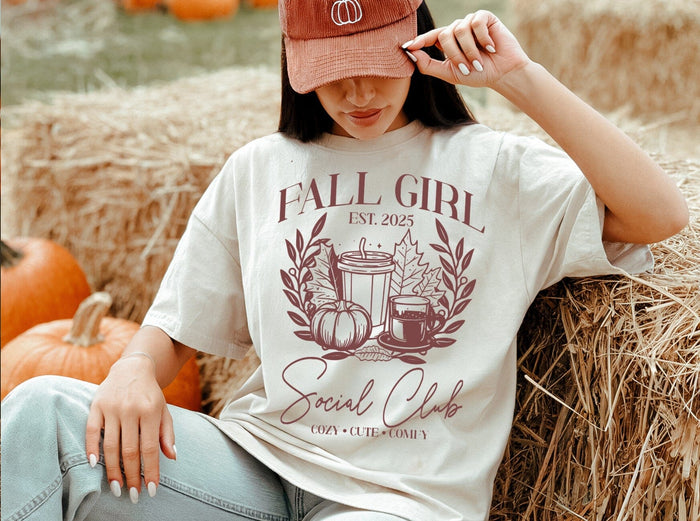 Fall Girl Social Club Tee