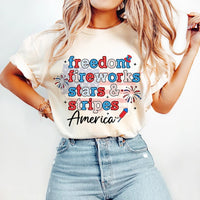 Freedom Fireworks Comfort Tee