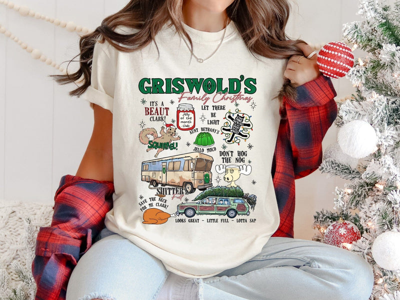 Griswold's Family Christmas Comfort Tee