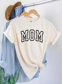 Mom Beige Comfort Tee