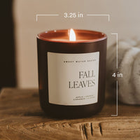 Cozy Season Soy Candle - Brown Matte Jar - 15 oz