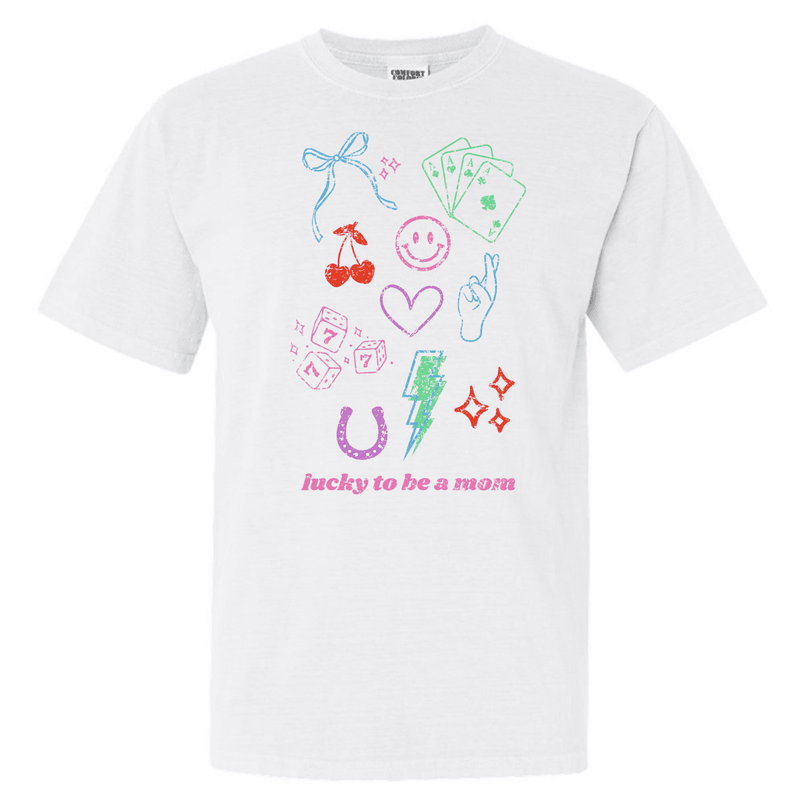 ‘Lucky Mom Dopamine Doodles' T-Shirt