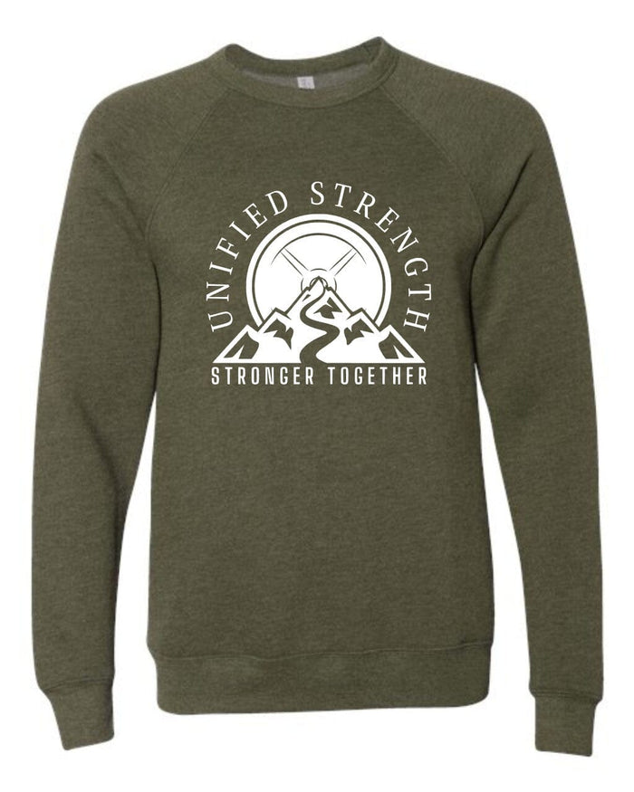 Heather Olive Unified Strength Sweatshirt