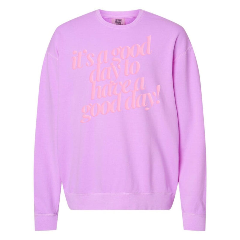 PUFF 'Good Day²' Lightweight Sweatshirt
