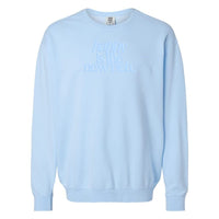 PUFF 'Happy Is The New Rich' Lightweight Sweatshirt