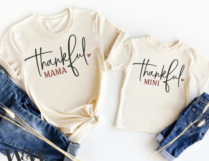 Script Thankful mama and mini set