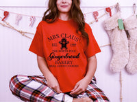 Mrs. Claus' Gingerbread Bakery Comfort Tee