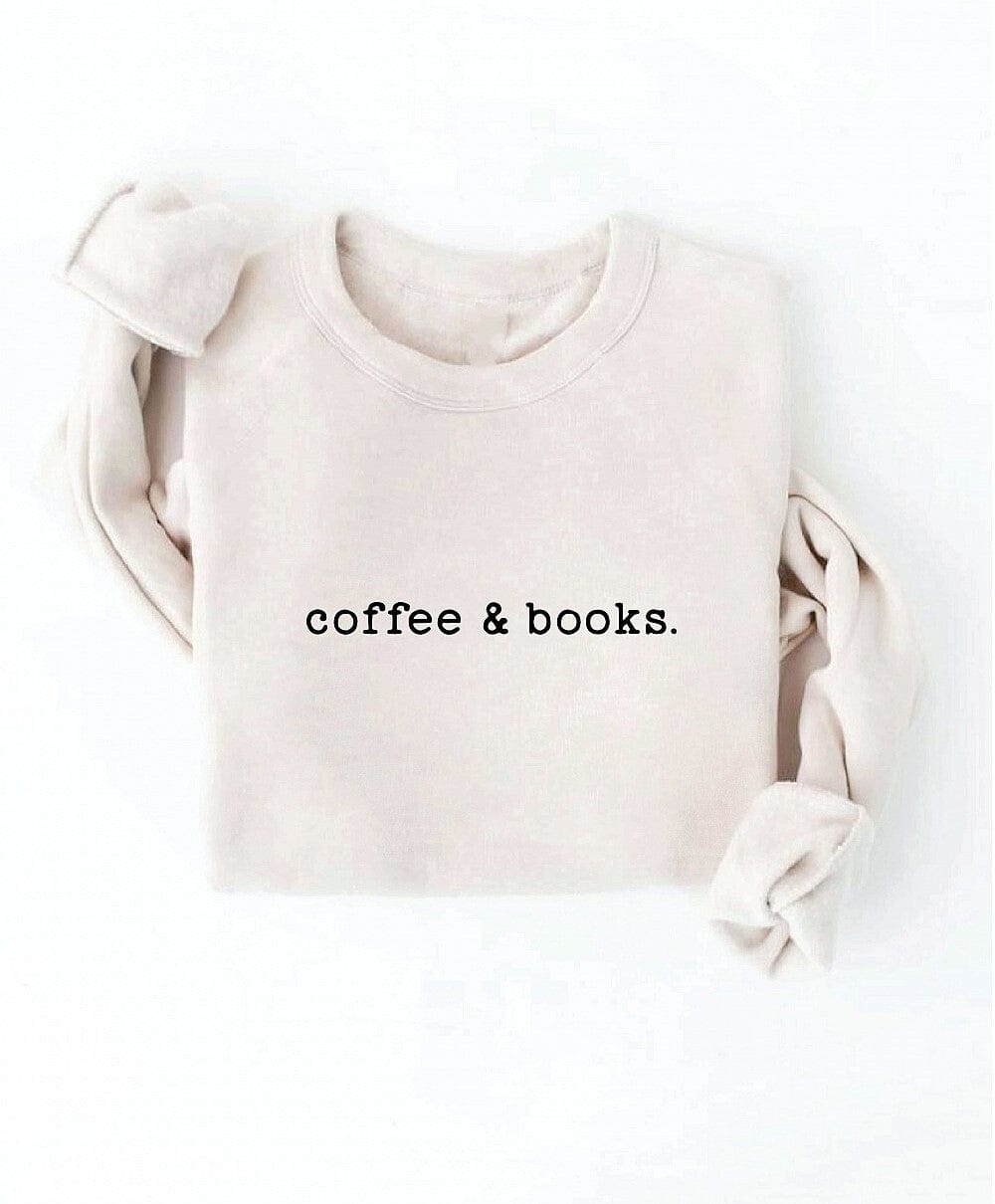 Heather Dust Coffee and Books Pullover