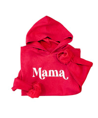 Red Groovy Mama Hoodie