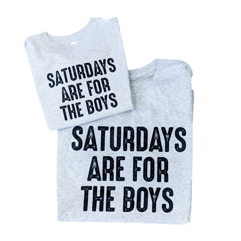 Saturdays are for the Boys Set