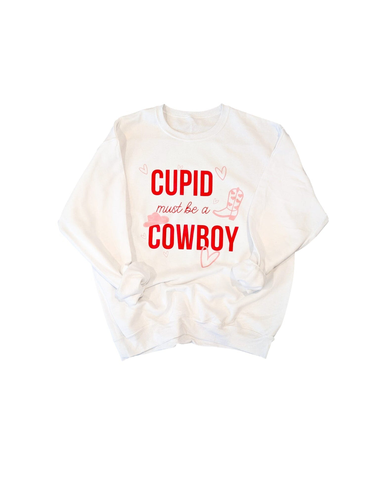 Cupid Must Be A Cowboy Pullover