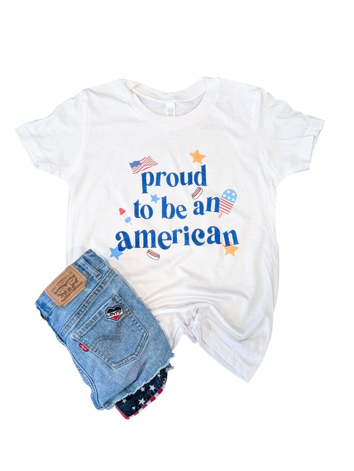 Proud to be an American Kids Top