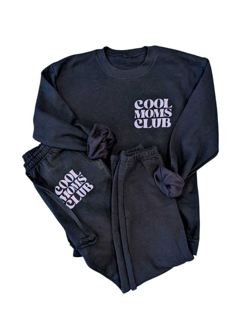 Black and Purple Cool Moms Club Set