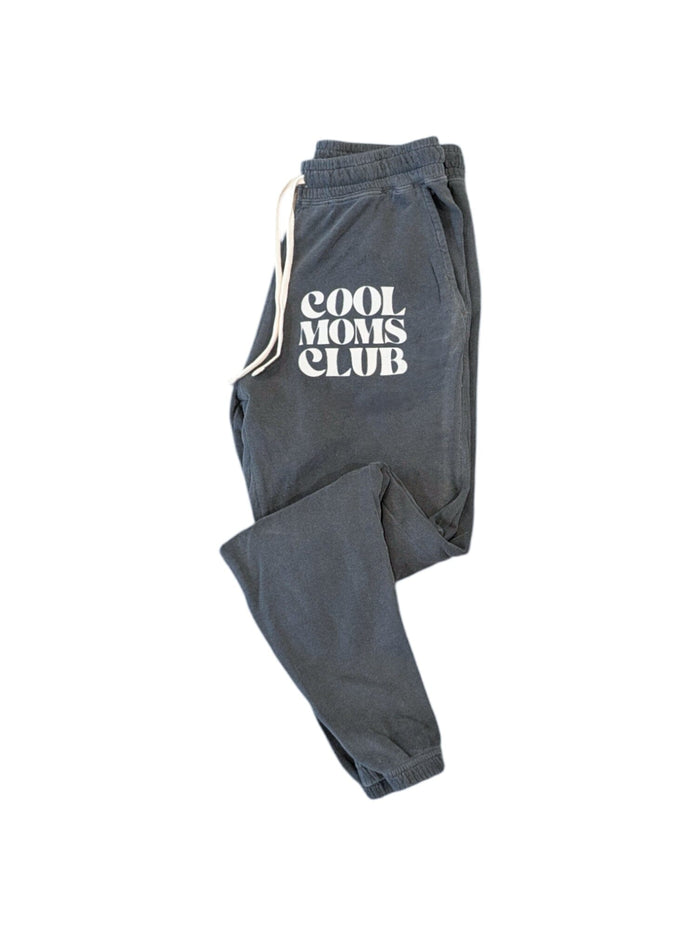 Beige and Grey Cool Moms Club Joggers