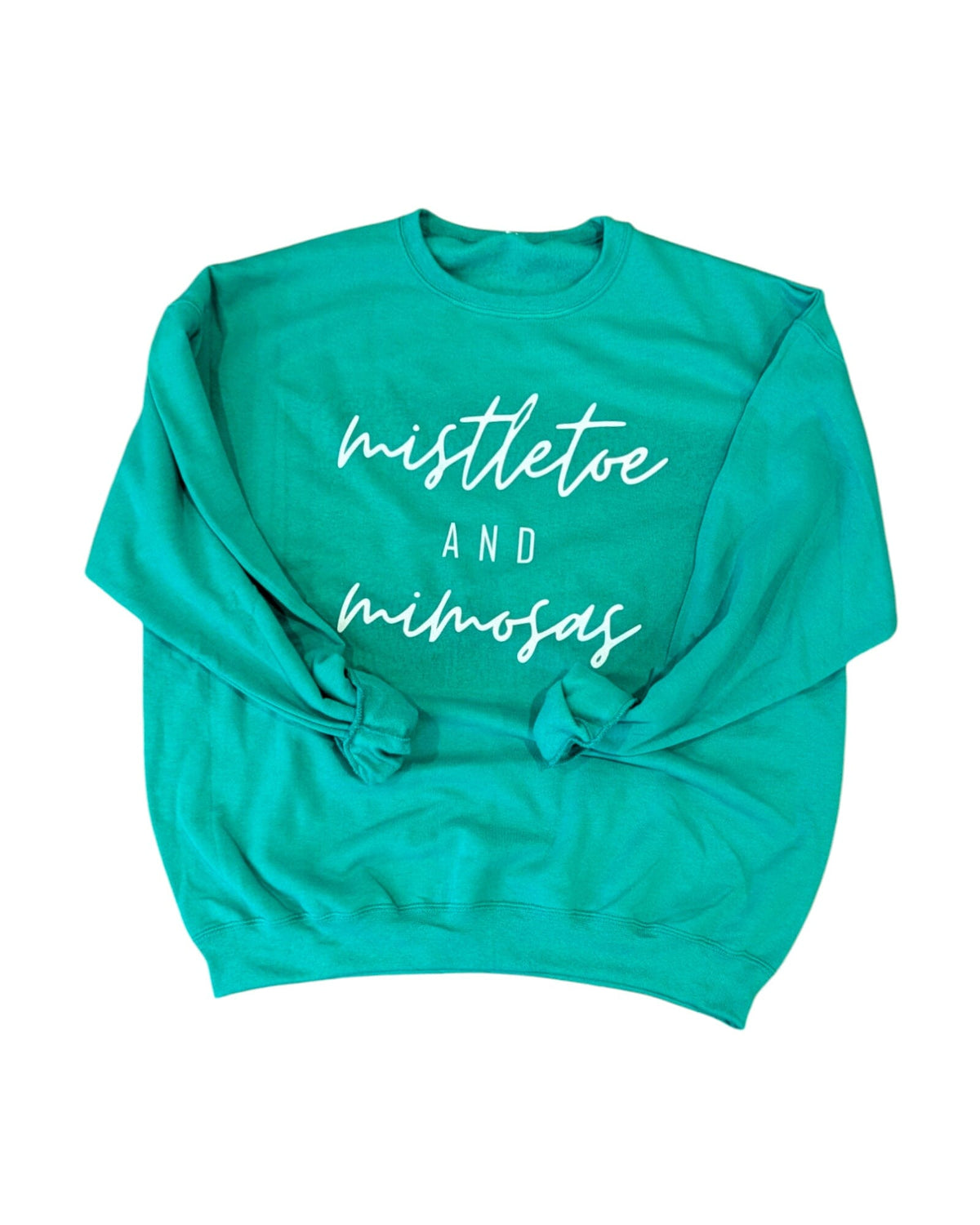 Mistletoe and Mimosas Pullover