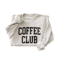 Coffee Club Heather Dust Pullover