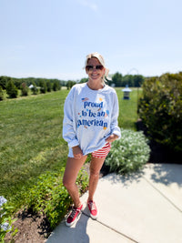 Proud to be an American Pullover