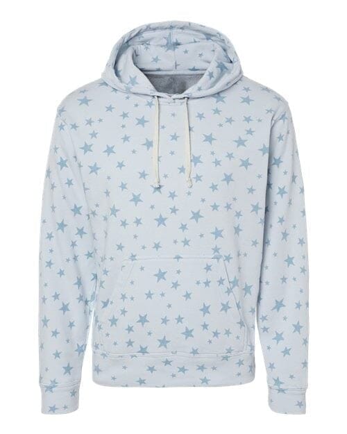 Baby Blue Star Hoodie