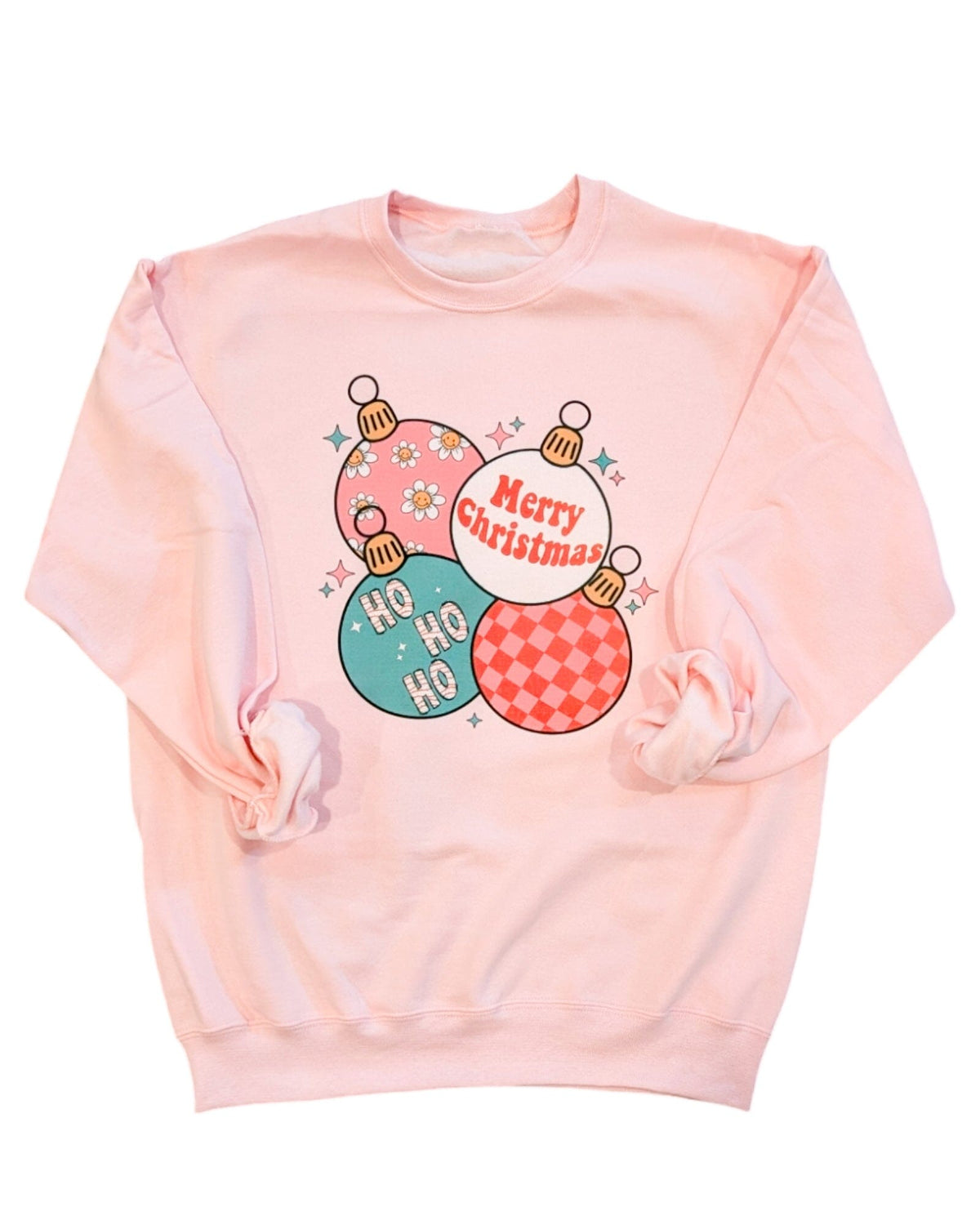 Merry Christmas Ornaments Pullover