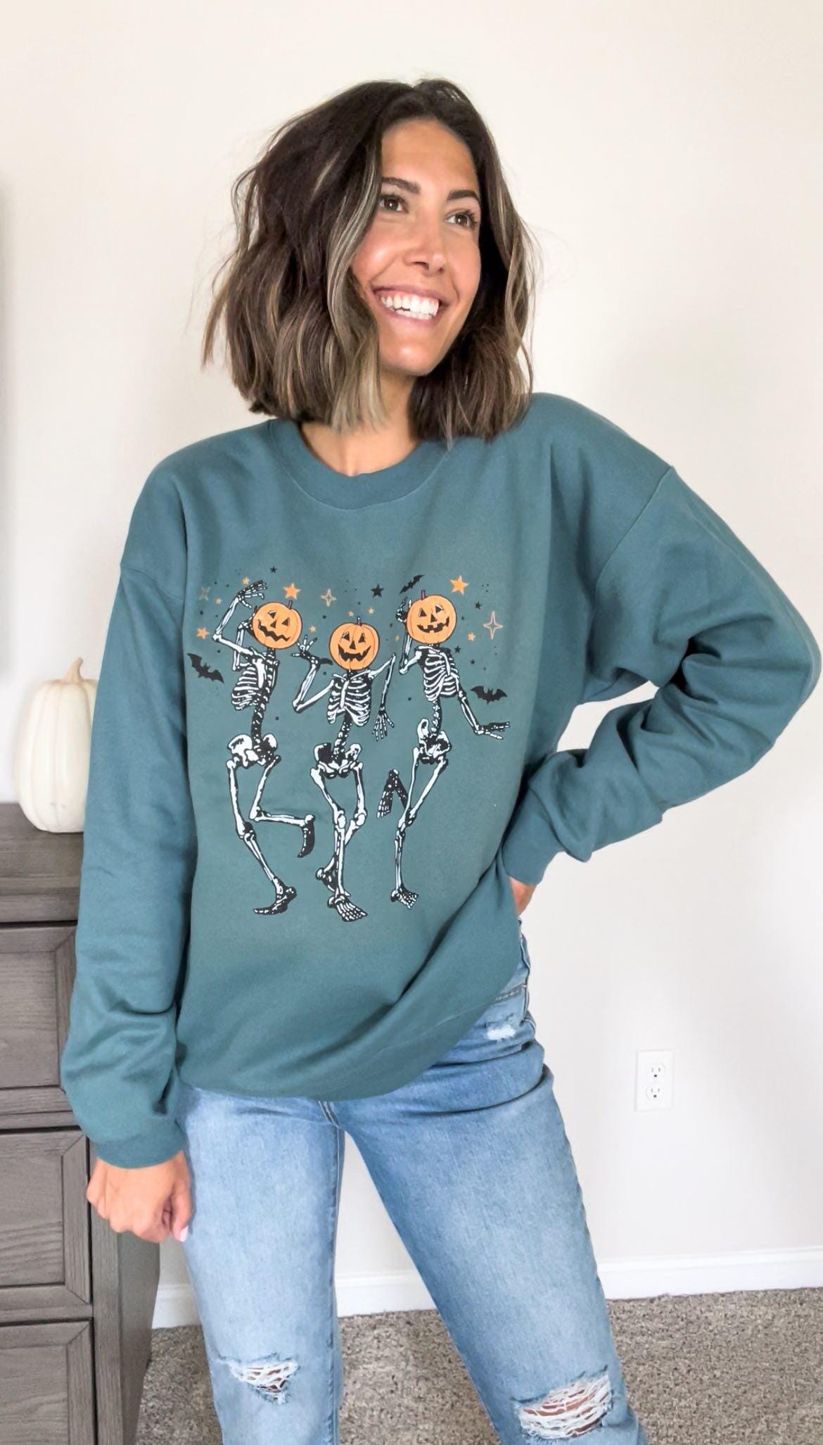 Dancing Skeletons Pullover