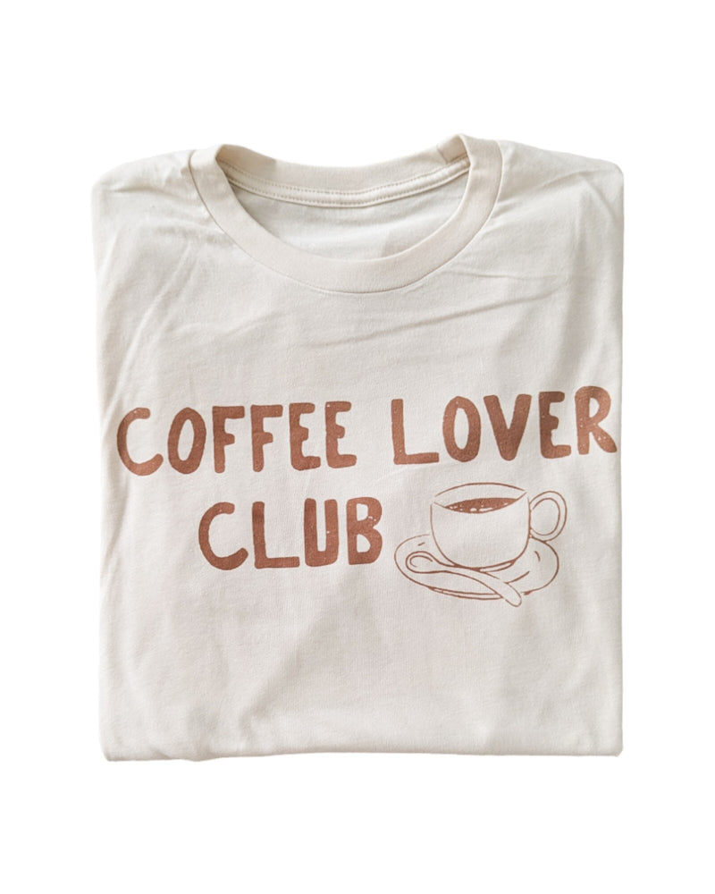 Coffee Club Lover Tshirt