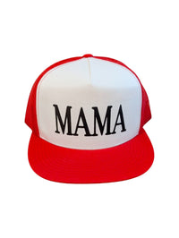 Red Mama 5 Panel Trucker Hat