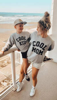 Cool Mom and Kid Crew Set