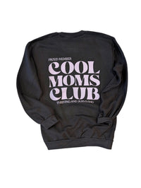 Black and Purple Cool Moms Club Crew