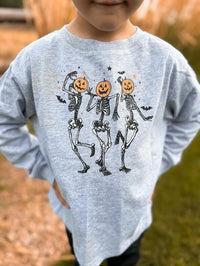 Dancing Skeleton Kids Top