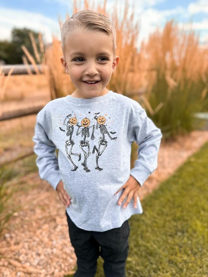 Dancing Skeleton Kids Top