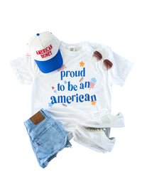 Proud To Be An American Comfort Tee