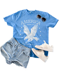 Blue America Eagle Comfort Tee