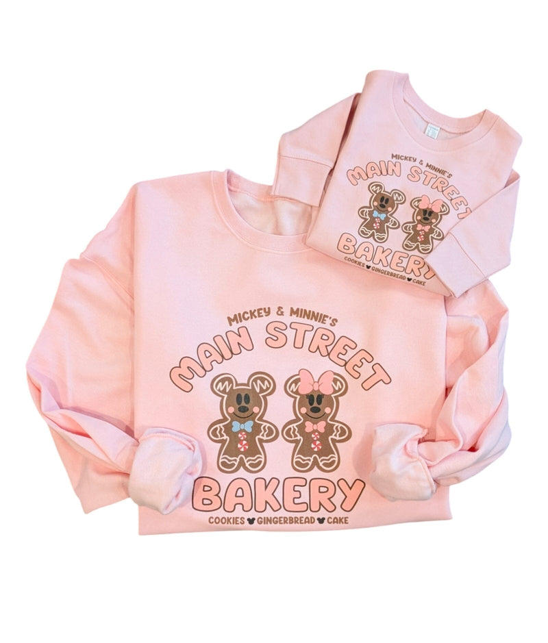 Minnie and Mickey Main Street Bakery Pullover