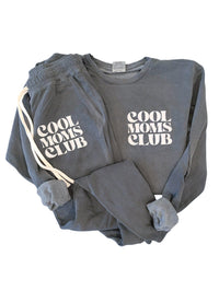 Beige and Grey Proud Member Cool Moms Club Set