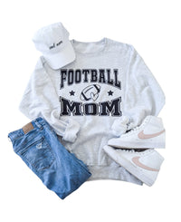 Football Mom Graphic Sweatshirt