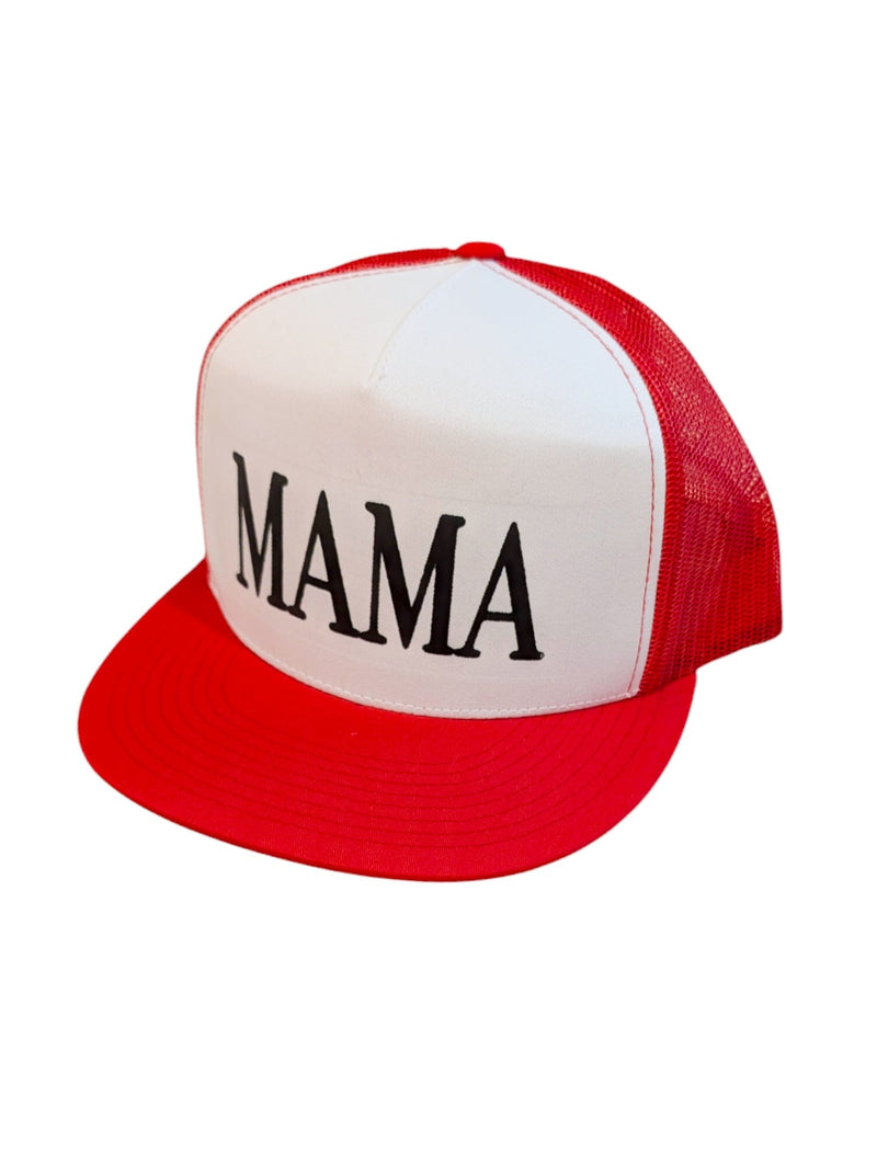 Red Mama 5 Panel Trucker Hat