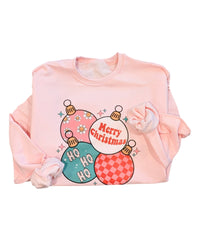 Merry Christmas Ornaments Pullover