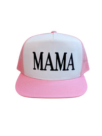 Pink Mama 5 Panel Trucker Hat